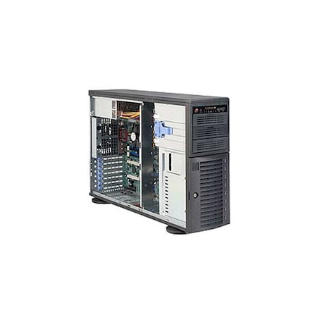 Supermicro 500W 4U Tower/Rackmount Server Chassis (Black) CSE-743T-500B